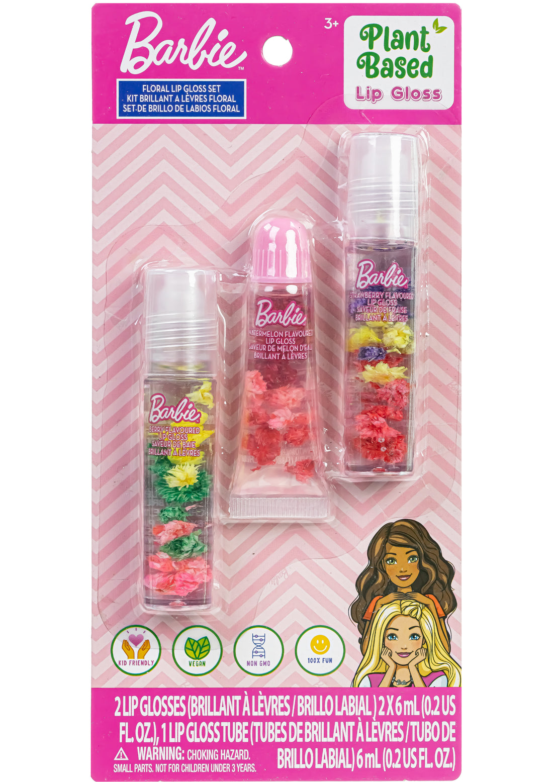 3 PACK FLOATING FLORAL LIP GLOSS