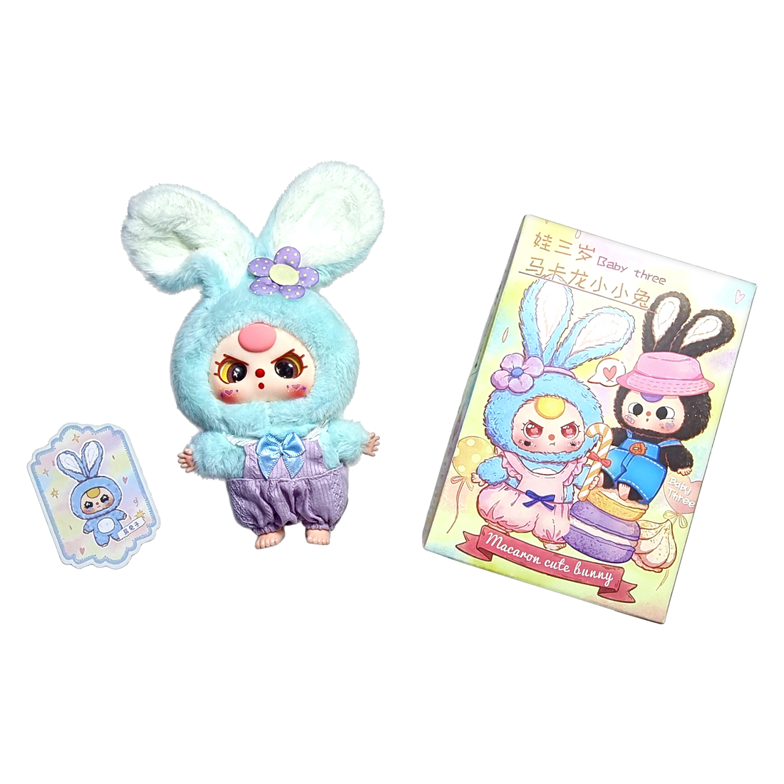 Baby Three Macaron Cute Bunny