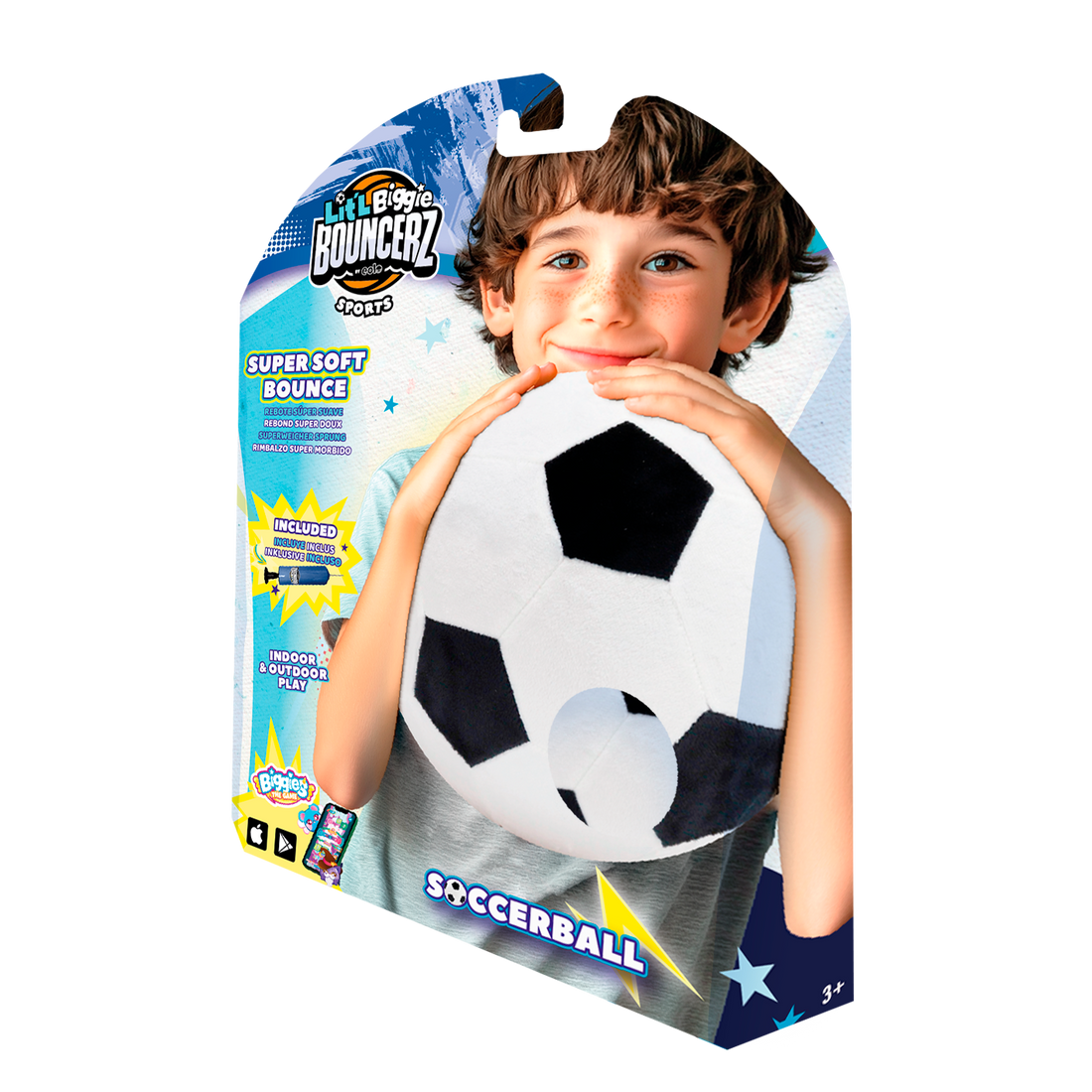 L.BIGGIE BOUNCRZ SOCCER 22CM