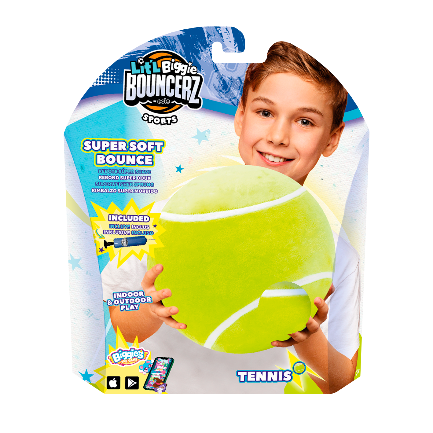 L.BIGGIE BOUNCERZ Tennis-22CM