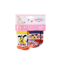 Baby Born Accs Socks 2x3 43cm