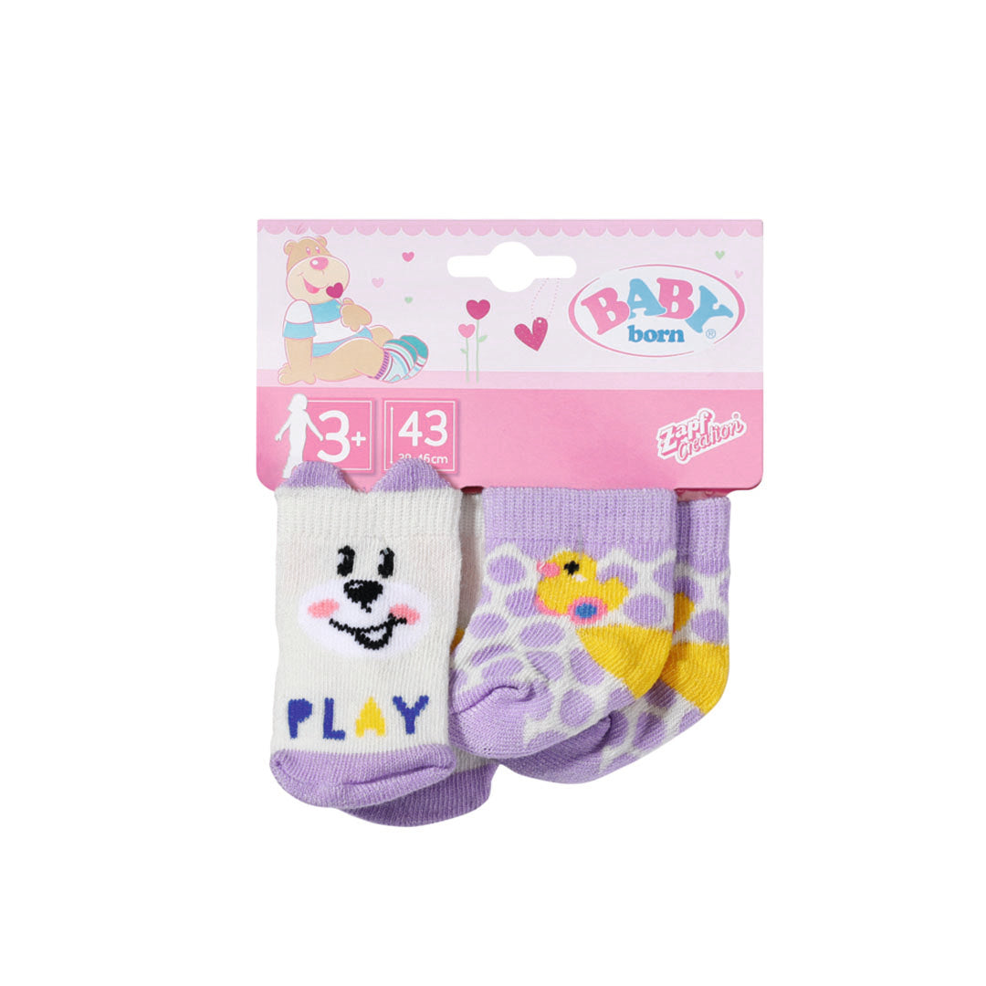 Baby Born Accs Socks 2x3 43cm