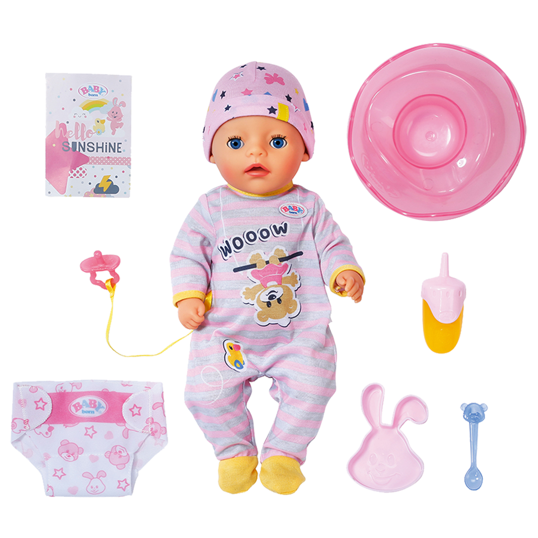 Baby Born Doll Soft Touch Little Girl 36cm