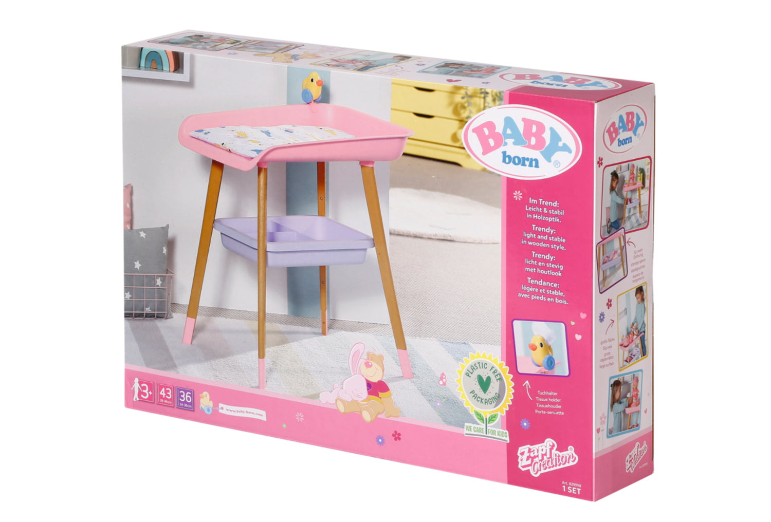 Baby Born Accs Changing Table