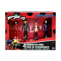 Bend-Ems Miraculous Lady Bug 4 In 1 Pack