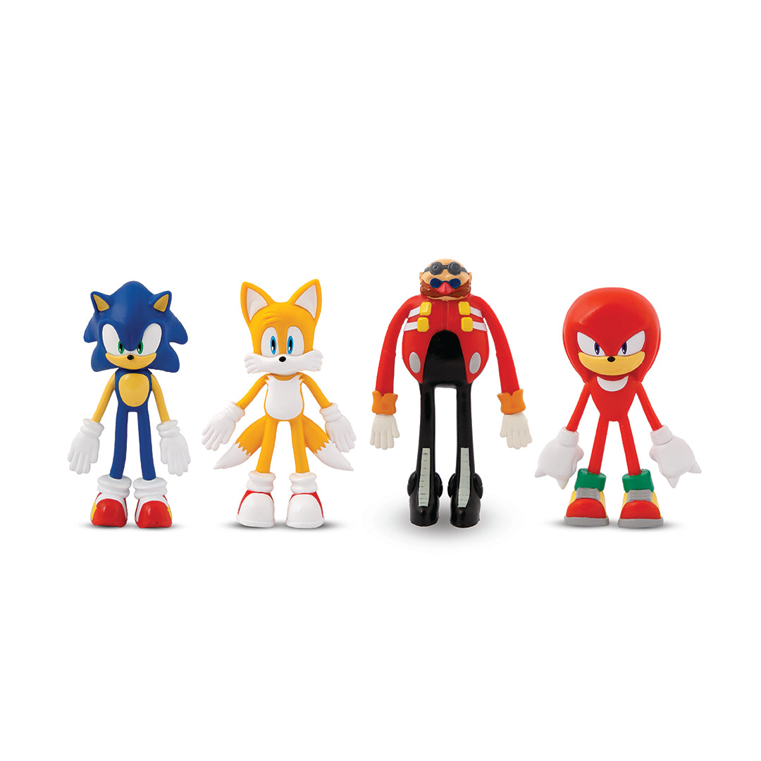 Bend-Ems Sonic The Hedgehog 4 In 1 Pack