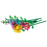 Rose Art Crystal Gem Beautiful Bouquet