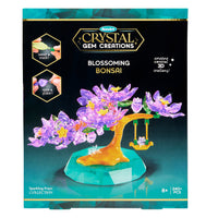 Rose Art Crystal Gem Blossoming Bonsai