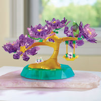 Rose Art Crystal Gem Blossoming Bonsai