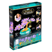 Rose Art Crystal Gem Blossoming Bonsai