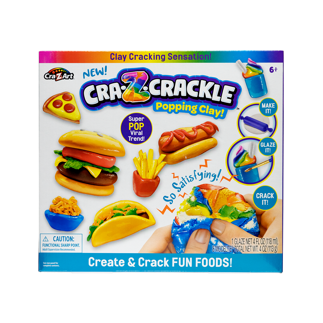 Cra-Z-Crackle Clay Create & Crack Fun Foods