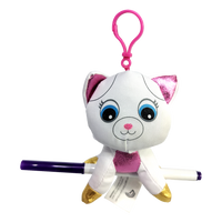 Crayola Colour Me Plush Backpack Clip (Unicorn / Cat)