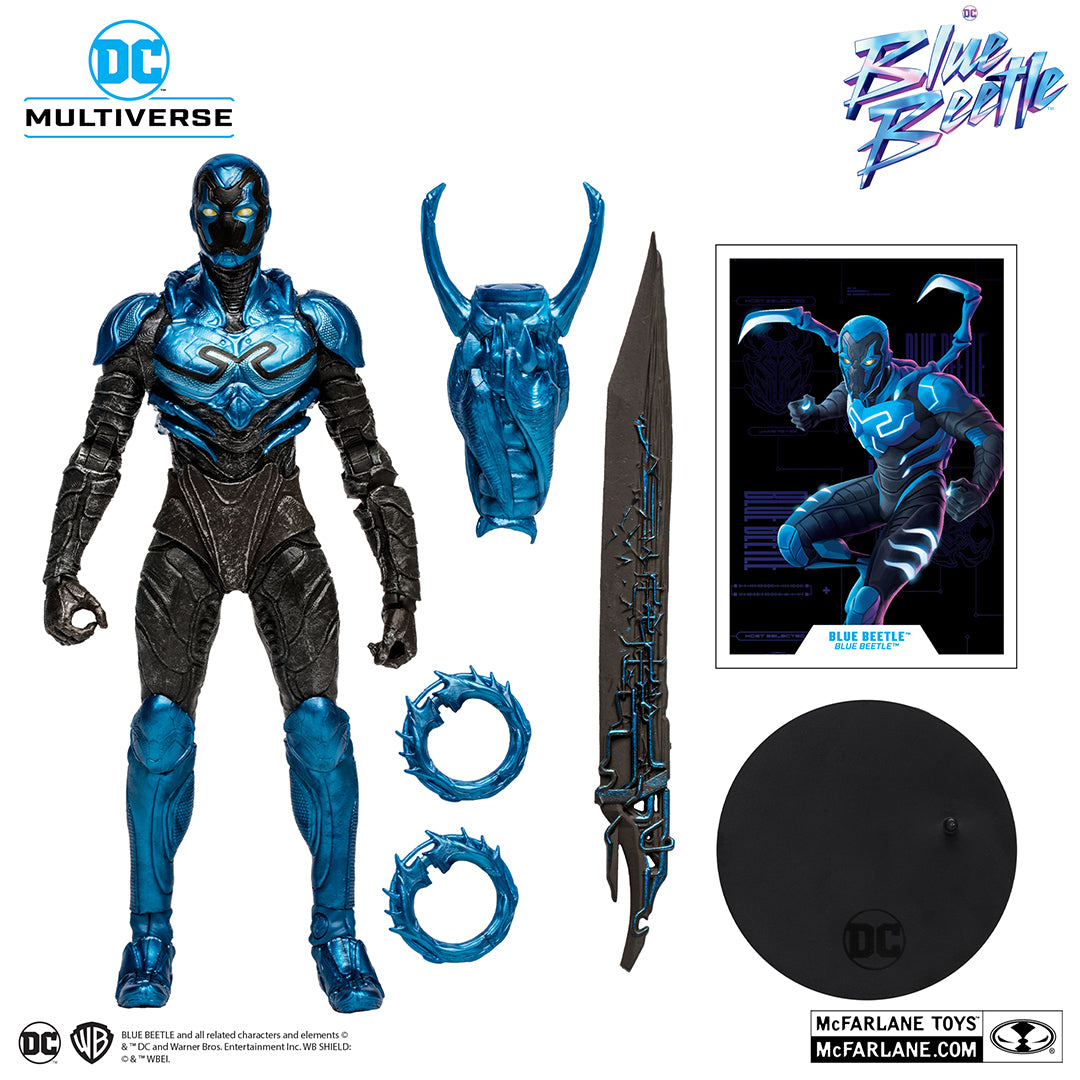 DC Comics Blue Beetle Movie 7inch Blue Beetle