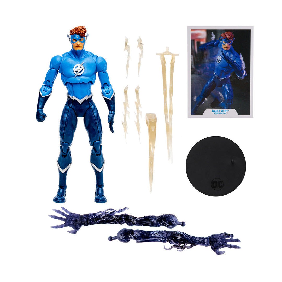 DC Build-A 7In Figures Wv9 - Speed Metal - Wally West