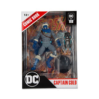 DC Direct 7In Figure With Comic - The Flash Wv2 - Captain Cold - Variant (Gold Label)