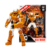 DC Direct 7In Figure With Comic - The Flash Wv2 - Heatwave