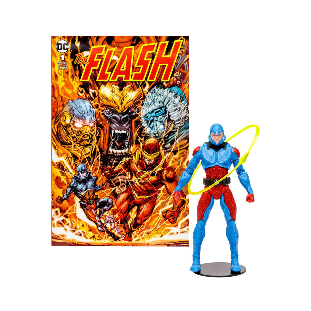 DC Direct 7In Figure With Comic - The Flash Wv2 - The Atom (Ryan Choi)