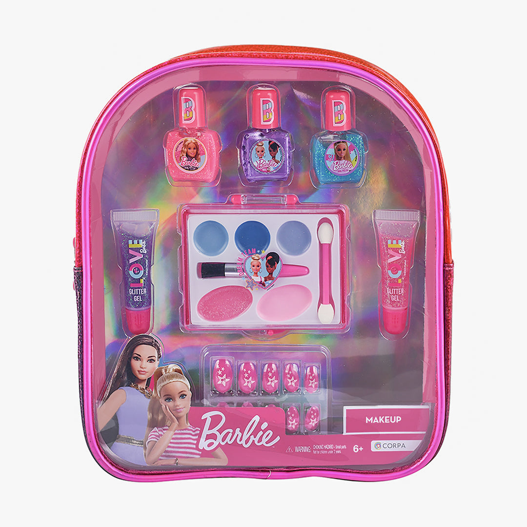 Barbie Makeup PVC Backpack Set