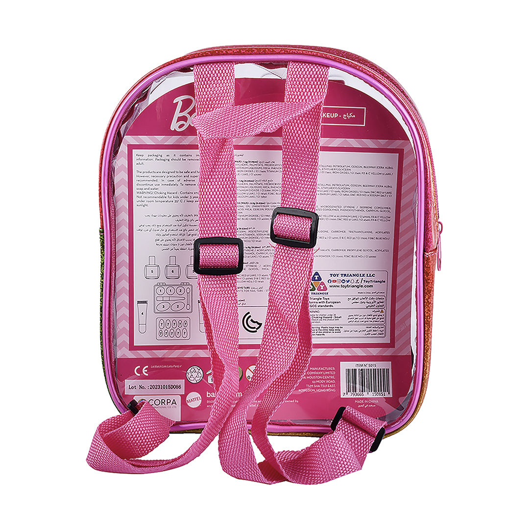 Barbie Makeup PVC Backpack Set