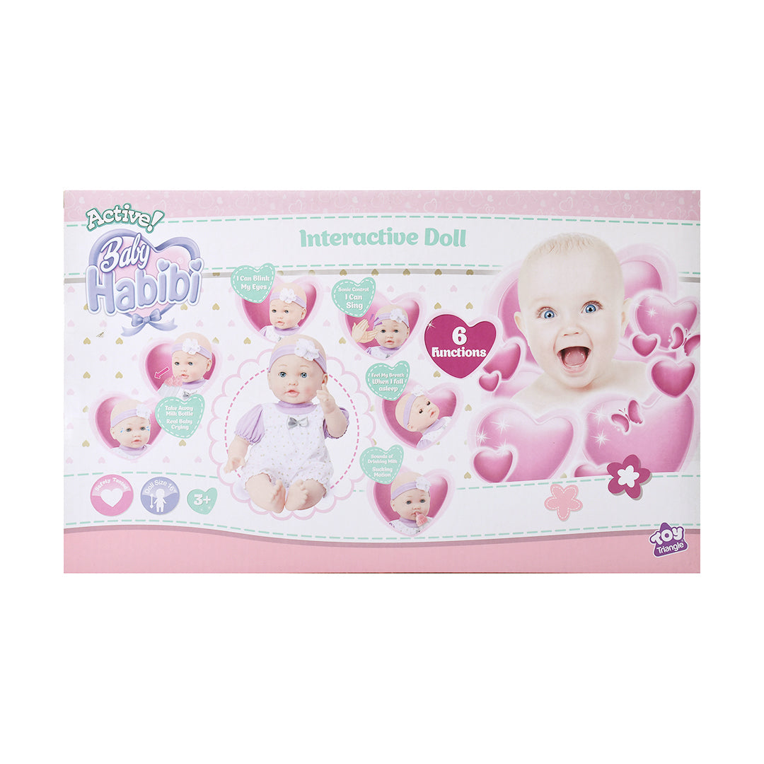 Baby Habibi Doll Interactive Doll 16inch (Active)