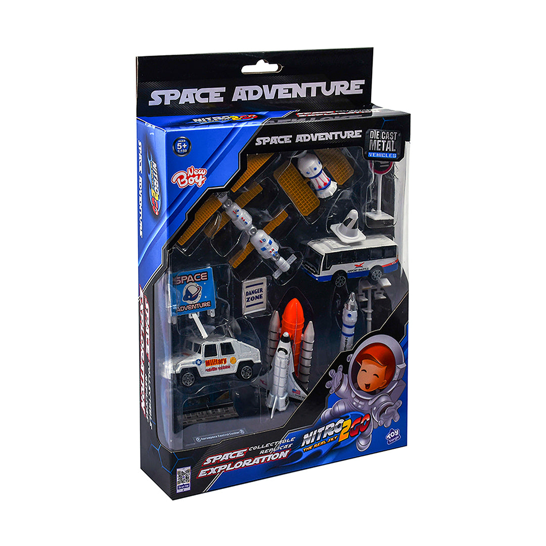 NewBoy Nitro2Go Die-Cast Metal Space Adventure (12pcs)