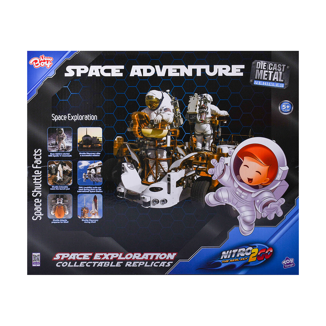 NewBoy Nitro2Go Die-Cast Metal Space Adventure (17pcs)