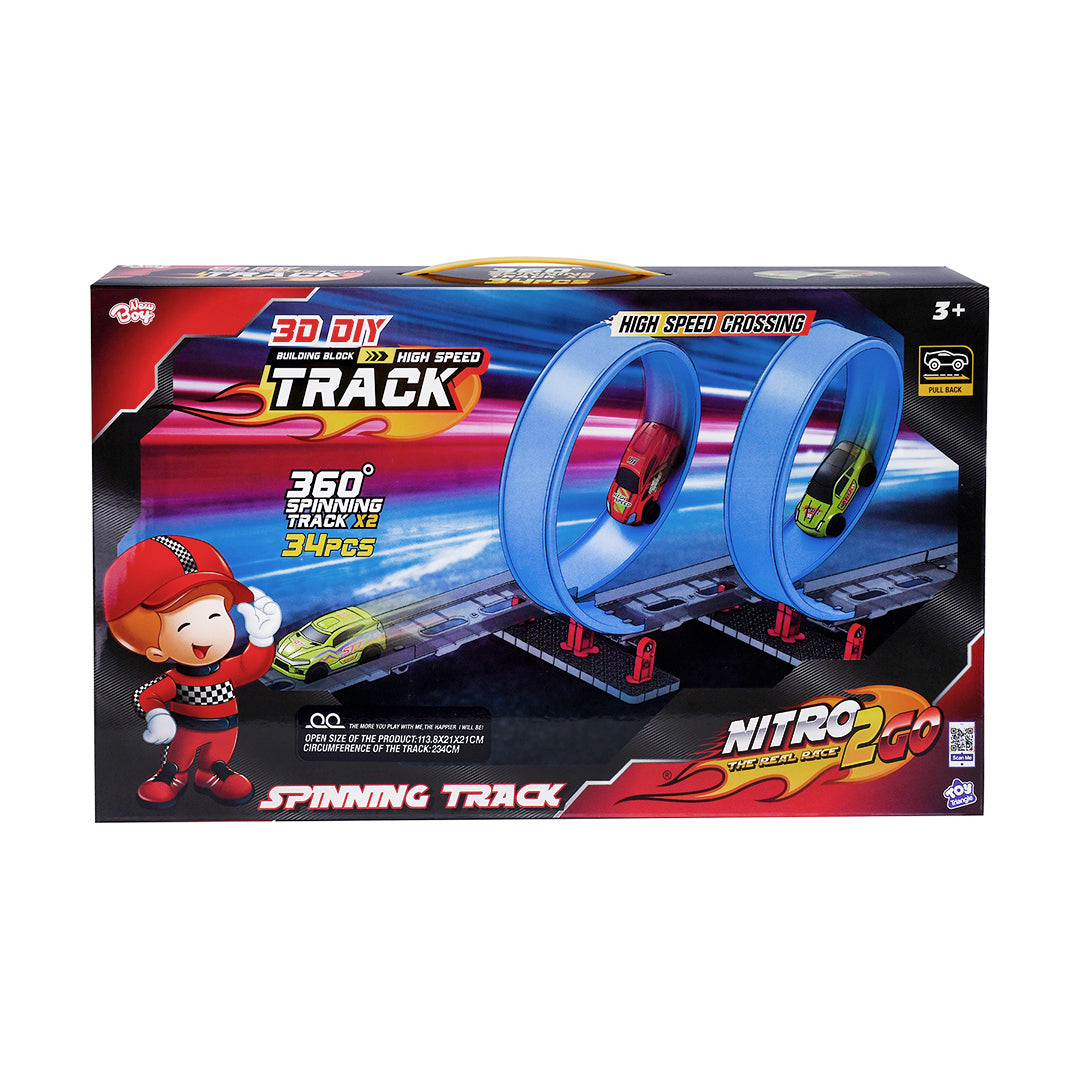 NewBoy Nitro2Go Spinning Track (34pcs)