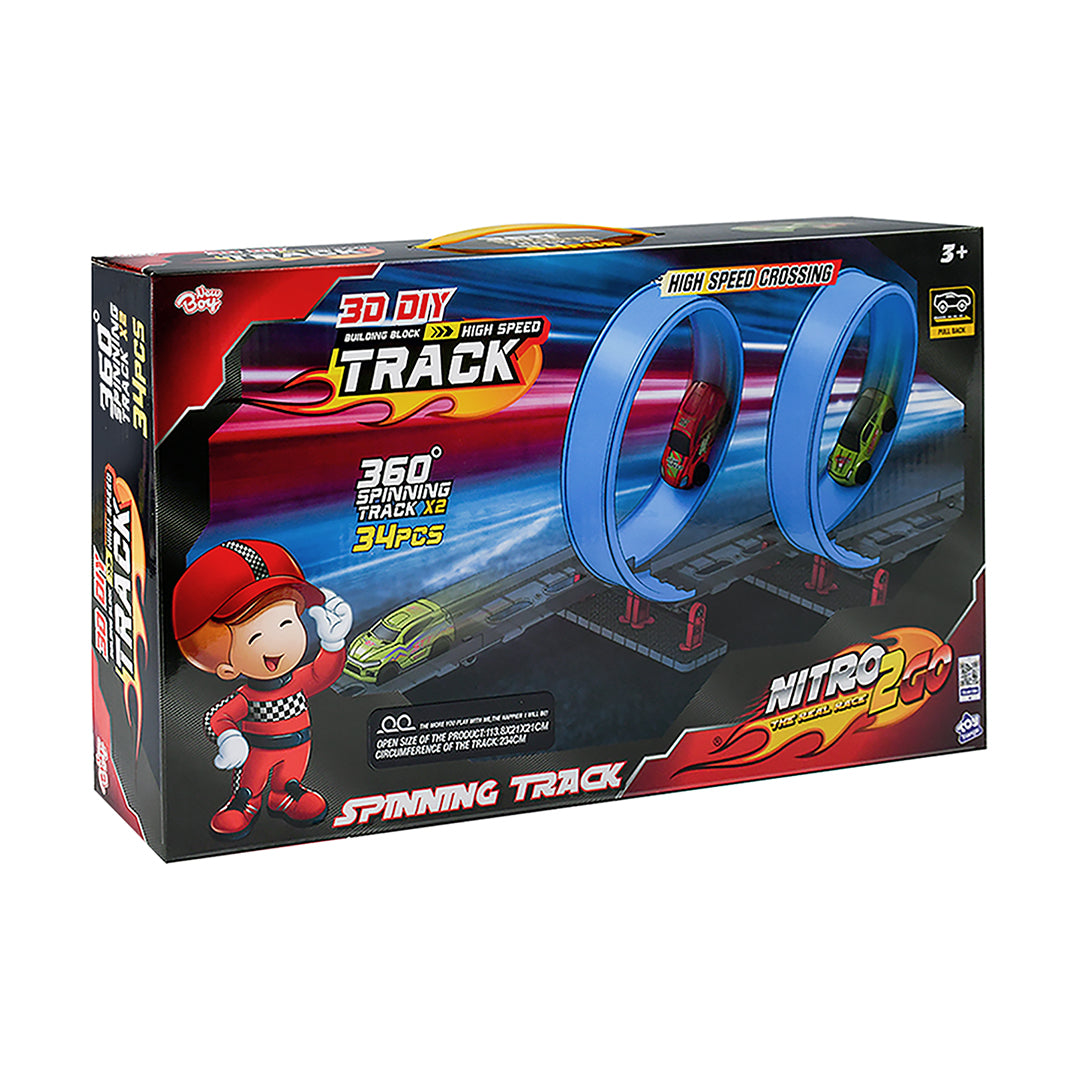 NewBoy Nitro2Go Spinning Track (34pcs)