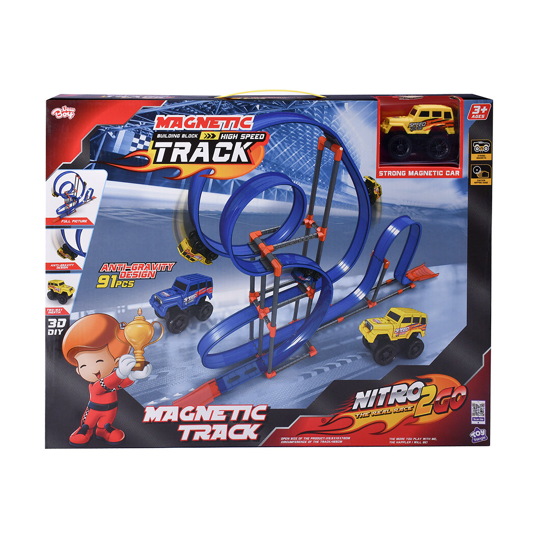 NewBoy Nitro2Go Magnetic Track (91pcs)