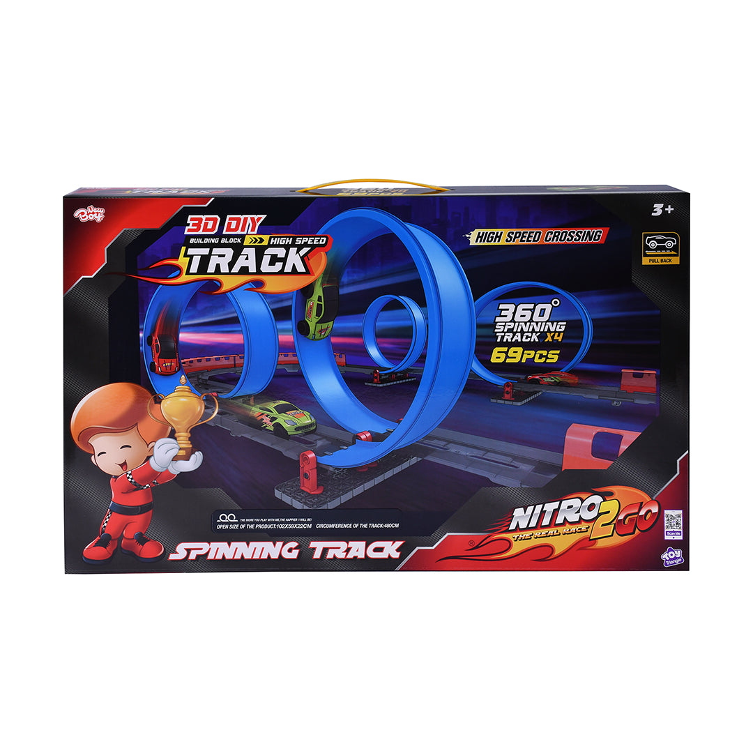 NewBoy Nitro2Go Spinning Track (69pcs)