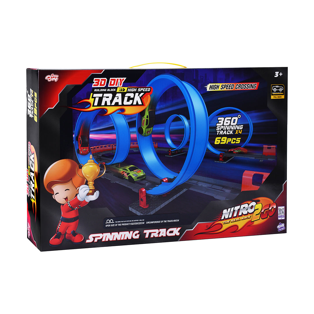 NewBoy Nitro2Go Spinning Track (69pcs)