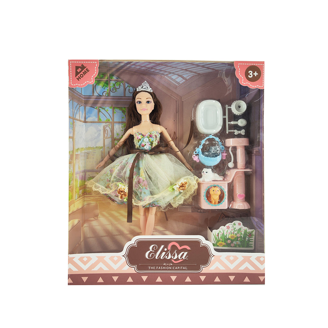 Elissa 11.5 " Fashion Doll Home Deluxe IV