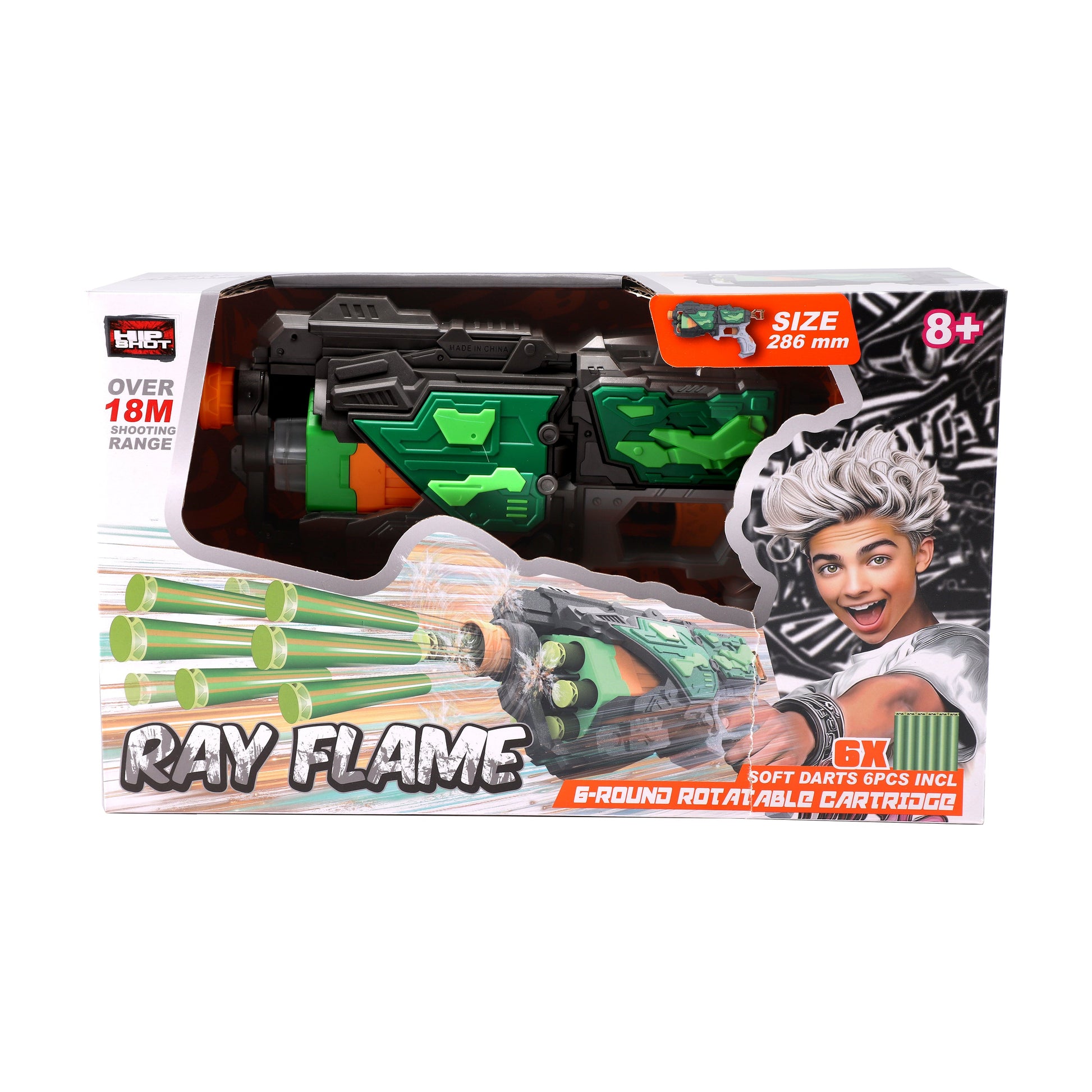 Hip Shot Ray Flame with x6 Darts