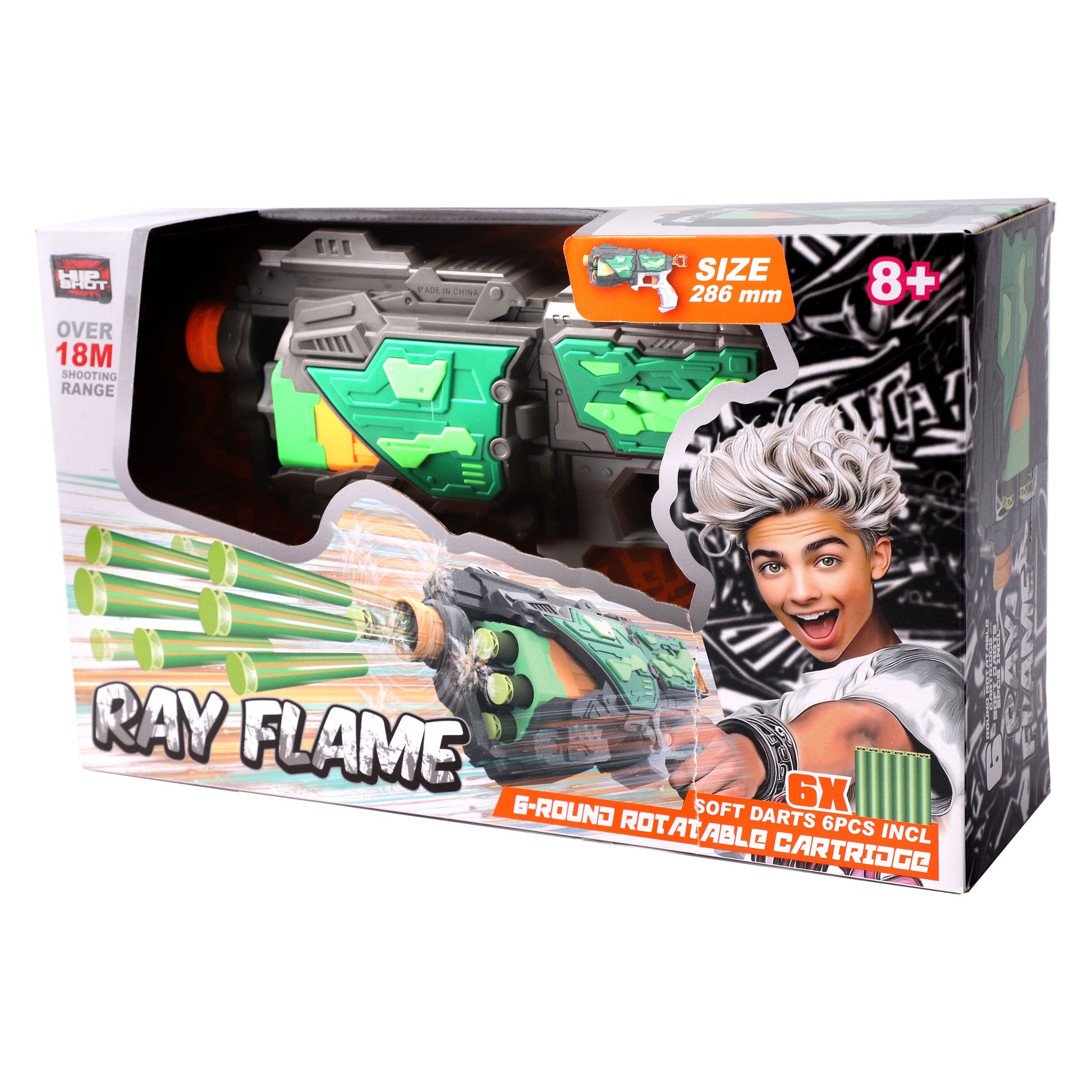 Hip Shot Ray Flame with x6 Darts