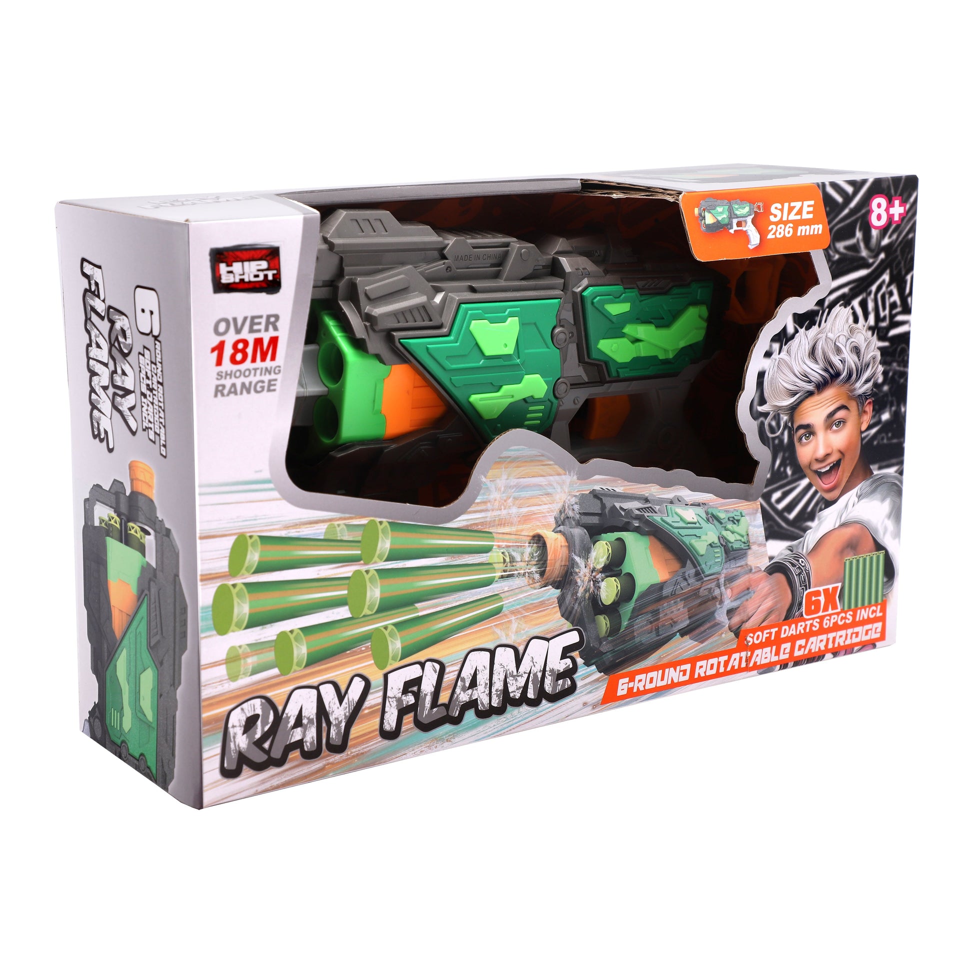 Hip Shot Ray Flame with x6 Darts