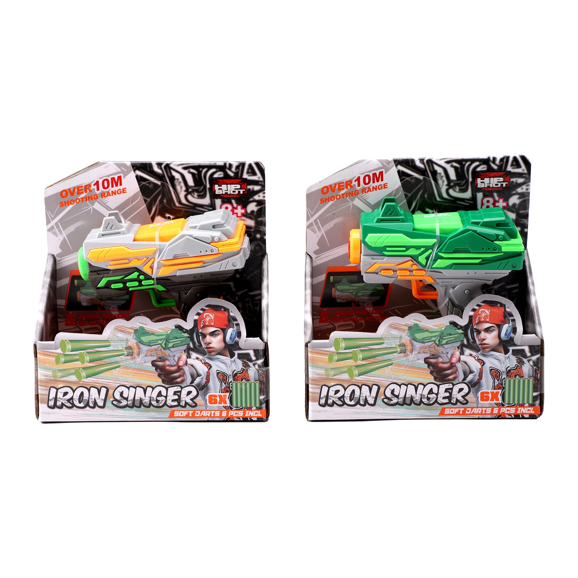 Hip Shot Iron Singer with x6 Darts 1 - pc assorted