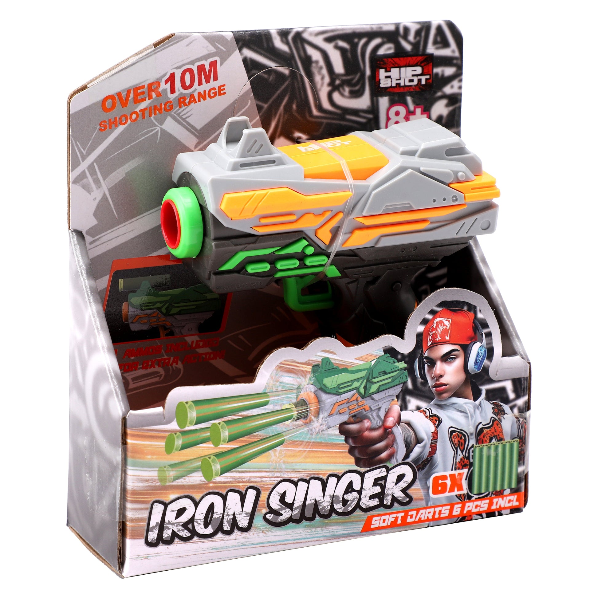 Hip Shot Iron Singer with x6 Darts 1 - pc assorted