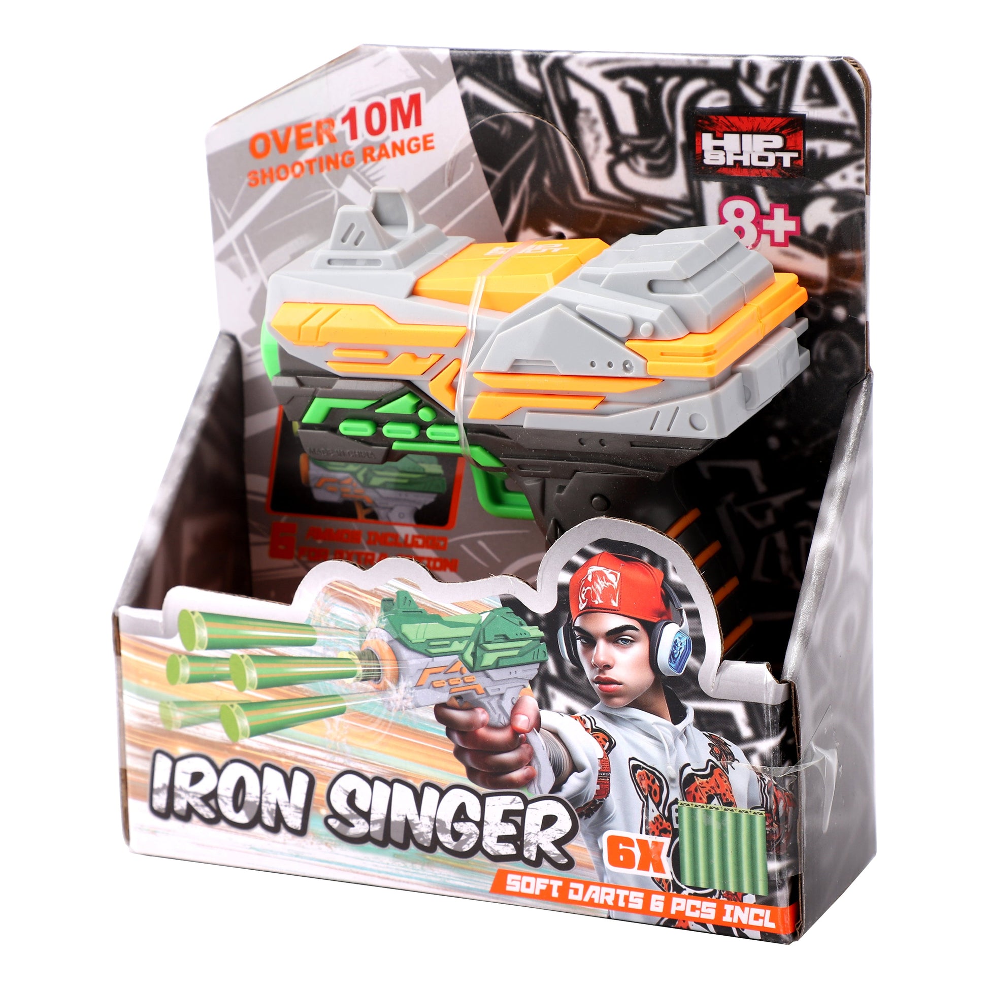 Hip Shot Iron Singer with x6 Darts 1 - pc assorted