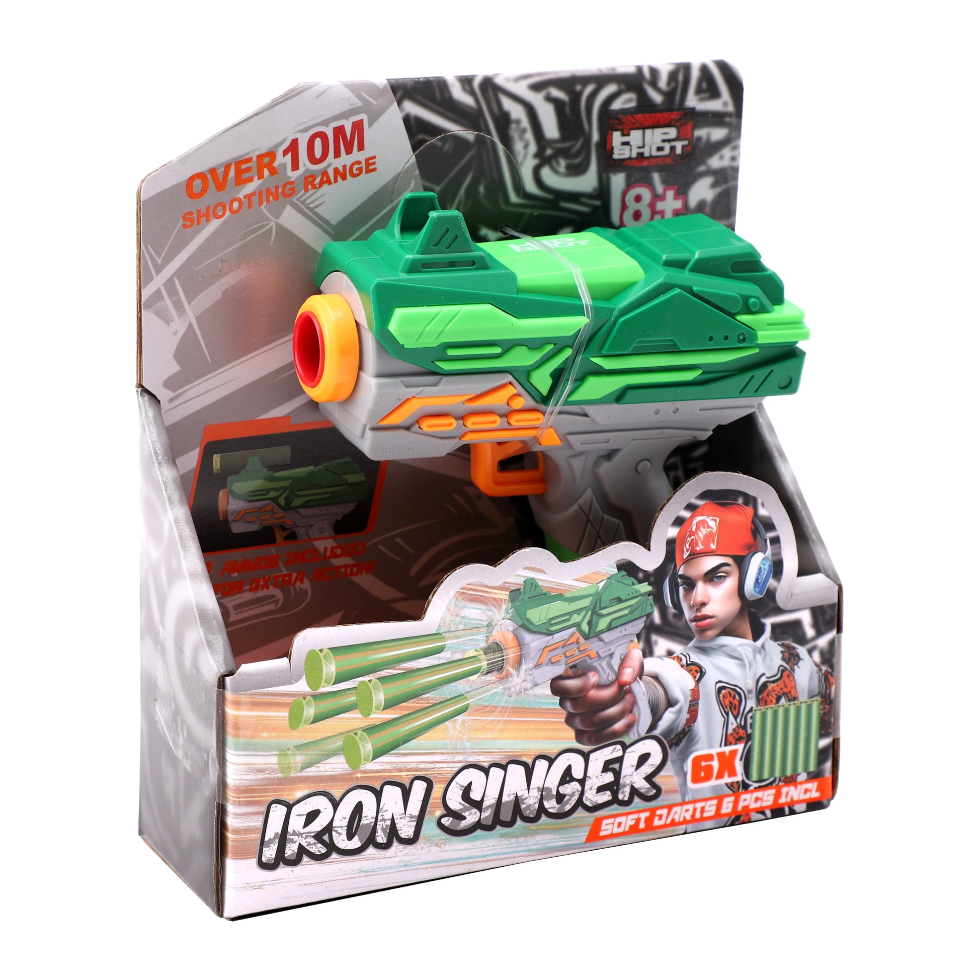 Hip Shot Iron Singer with x6 Darts 1 - pc assorted