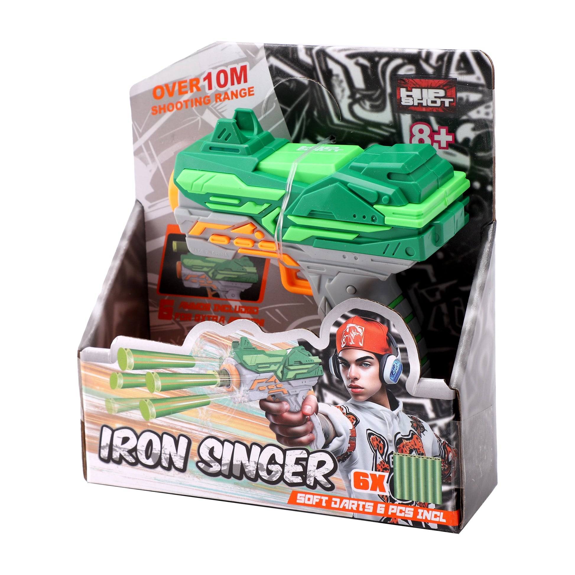 Hip Shot Iron Singer with x6 Darts 1 - pc assorted