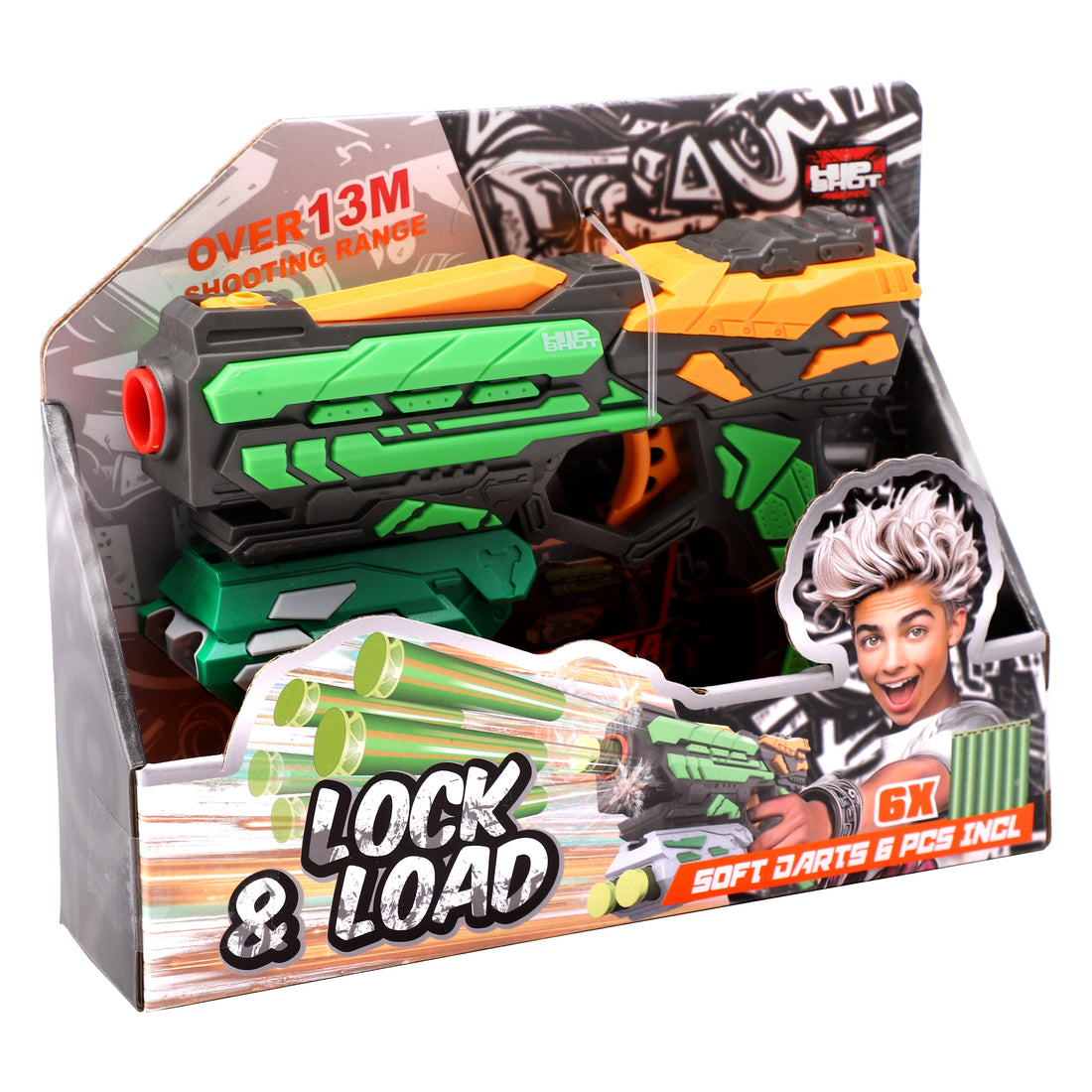 Hip Shot Lock & Load with x6 Darts