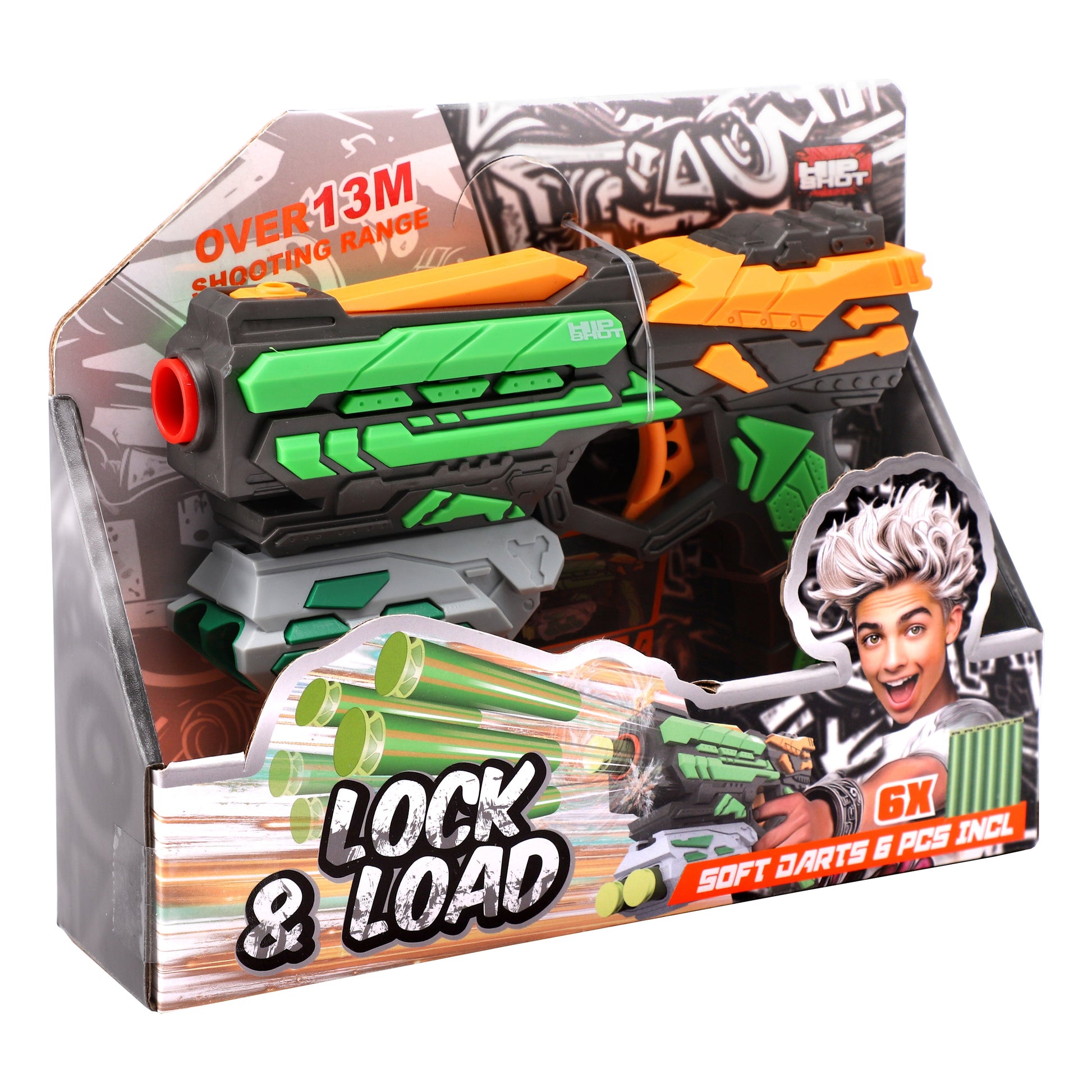 Hip Shot Lock & Load with x6 Darts