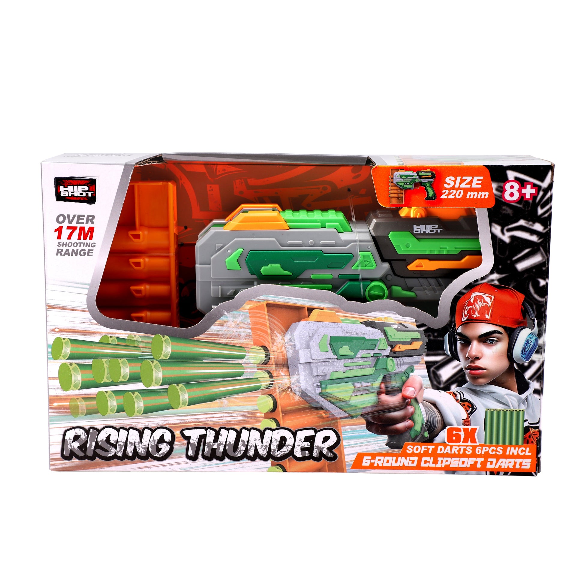 Hip Shot Rising Thunder with x6 Darts