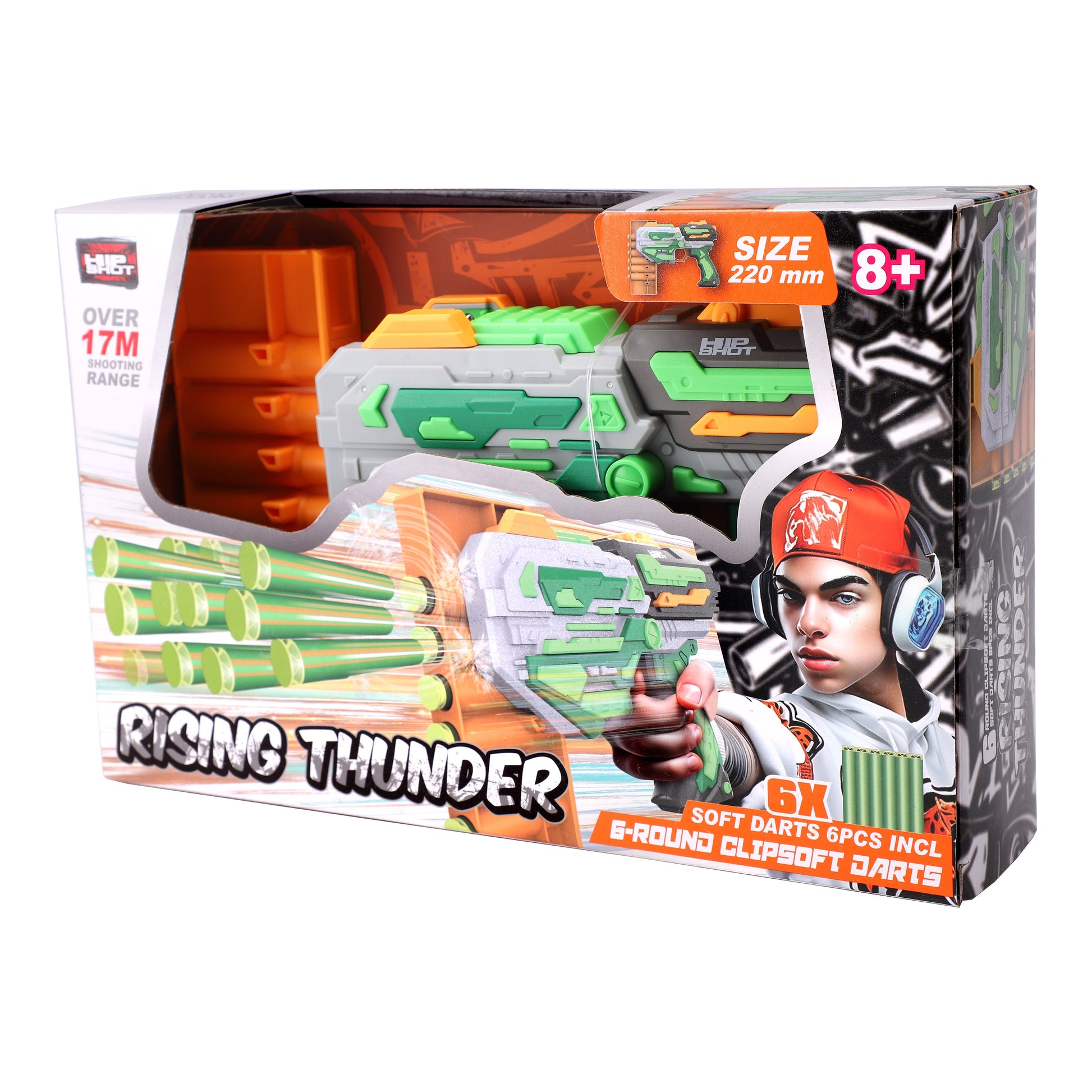 Hip Shot Rising Thunder with x6 Darts