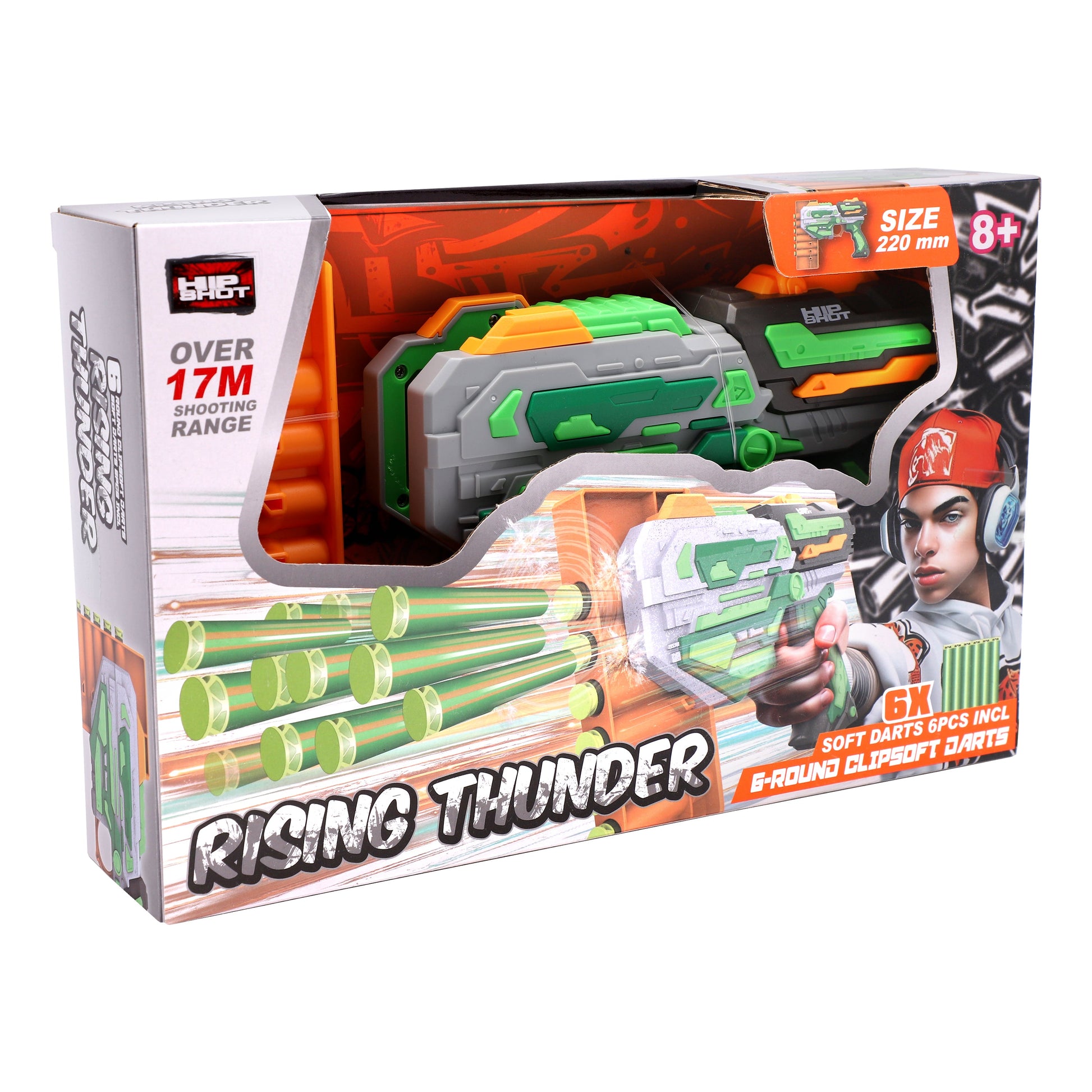 Hip Shot Rising Thunder with x6 Darts