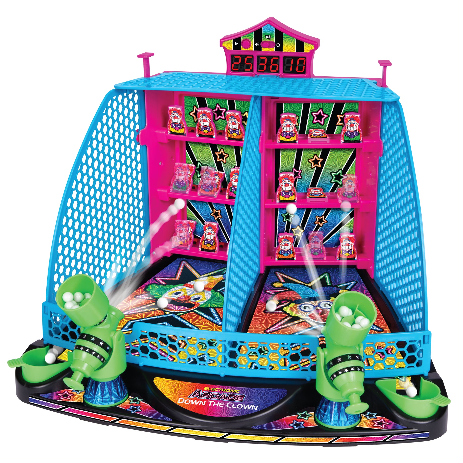 Electronic Arcade Down-The-Clown (Hyper Neon Series)