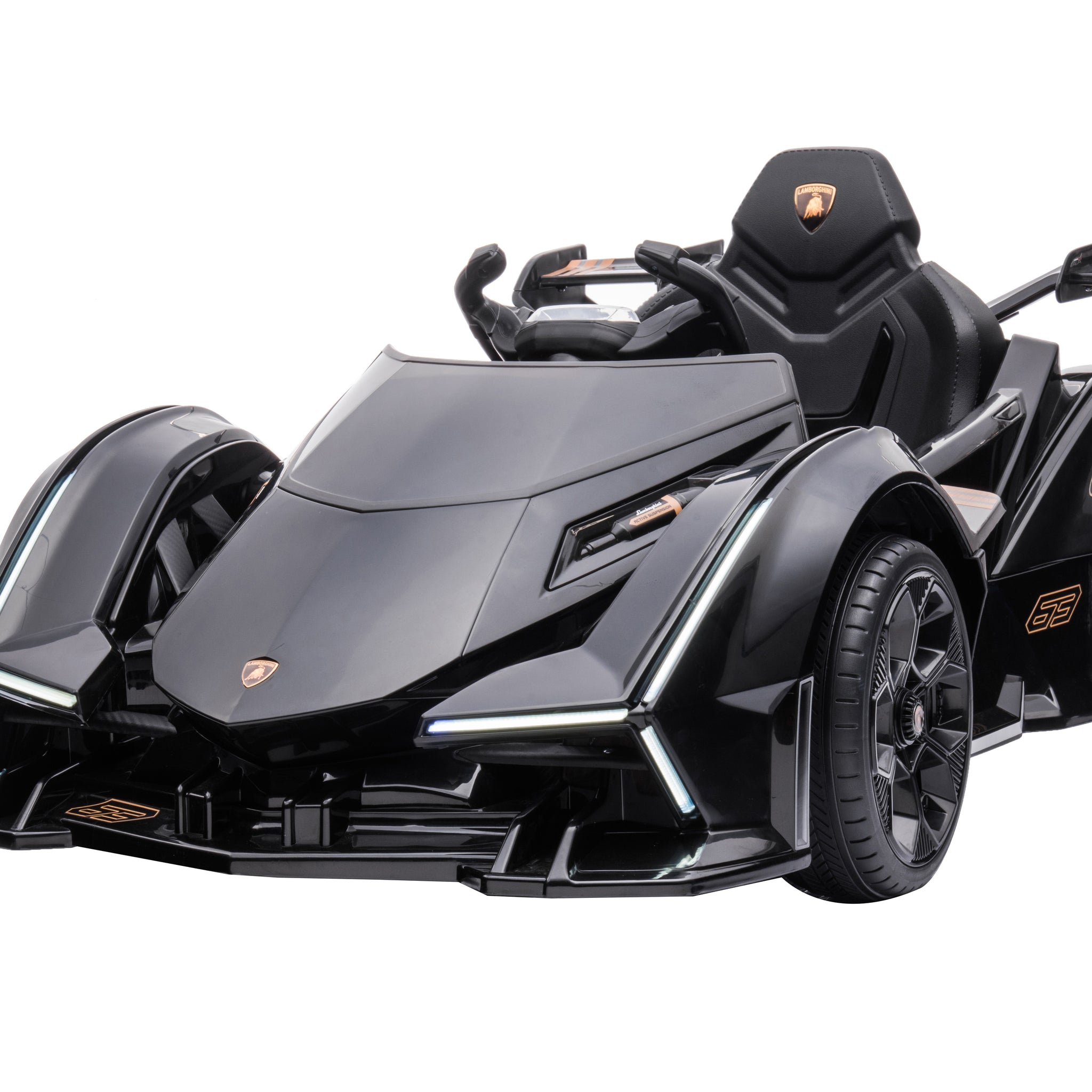 Lamborghini Vision Gran Turismo  12V E-ride on (Black)