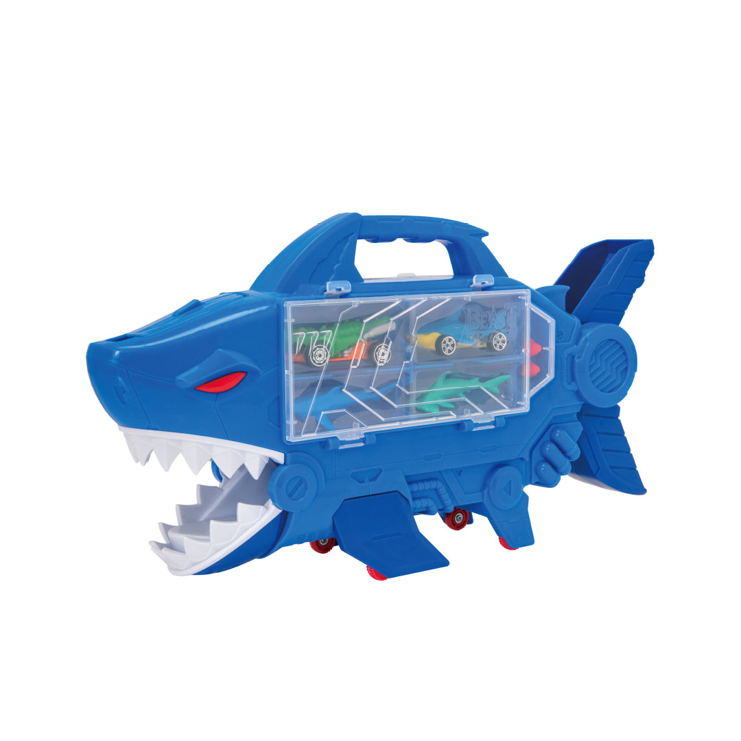 Teamsterz Beast Machines Shark Destroyer (w/ 4 Cars)