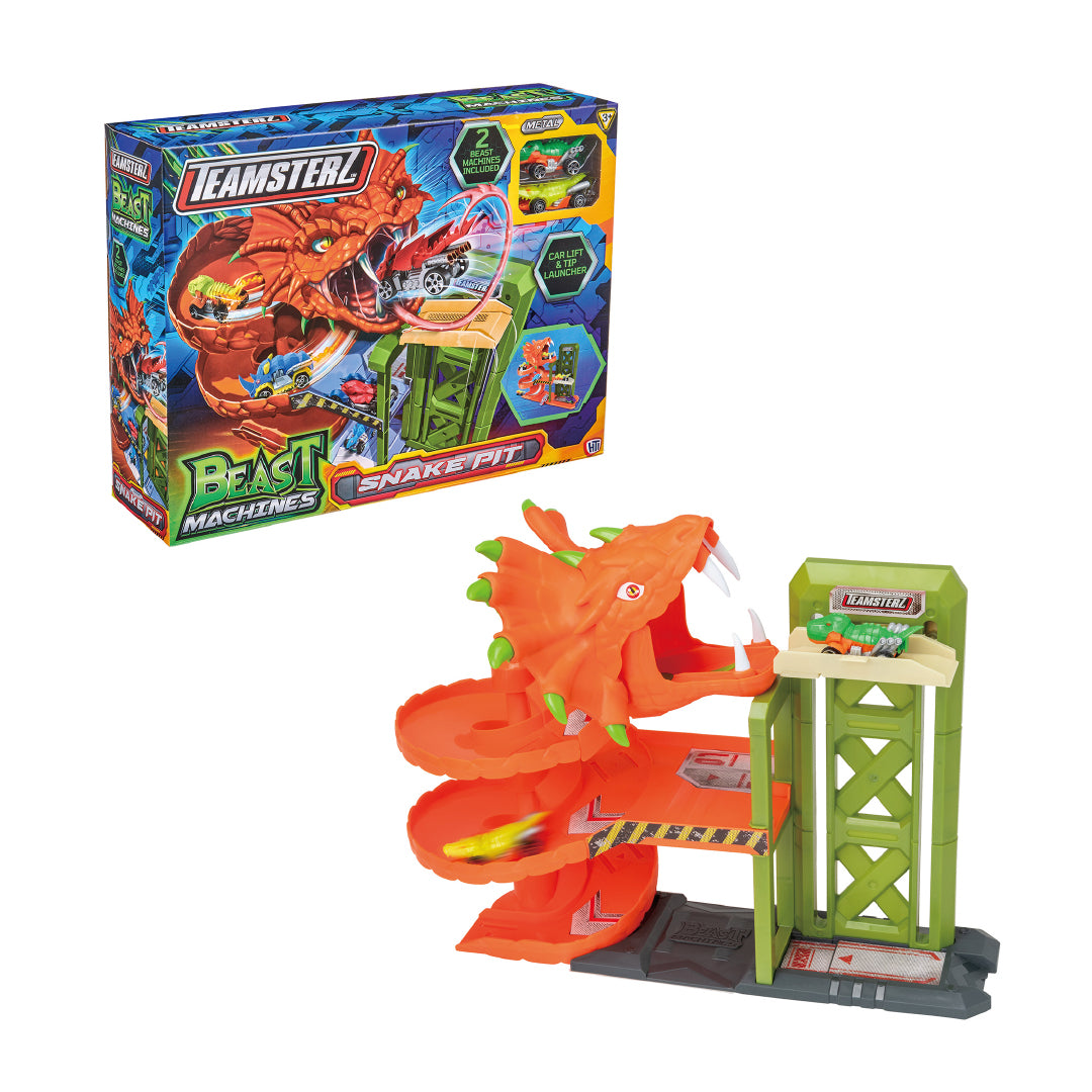 Teamsterz Beast Machines Snake Pit (w/ 2 Cars)