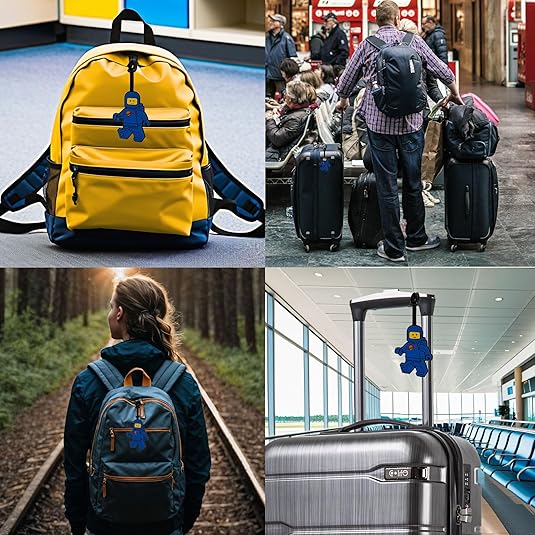 ليغو آي كيو ميني فيغرز باغ تاغ سبيسمان (أزرق)